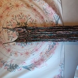 Jeanette Fashion Long Paisley Dress